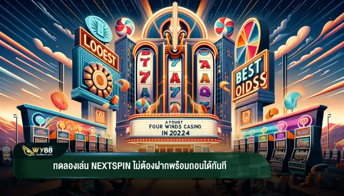 ทดลองเล่น nextspin ไม่ต้องฝากพร้อมถอนได้ทันที